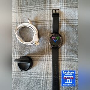 Samsung Gear Sport Smartwatch - Black and Silver